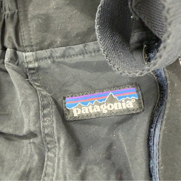 Patagonia Women's Size 8 REG (28x27) Black Skii Snowboard Overalls 100% Nylon - Picture 3 of 8